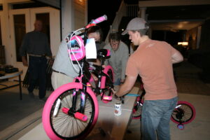 Bicycle build to join with Summerville Police Christmas Toy Drive