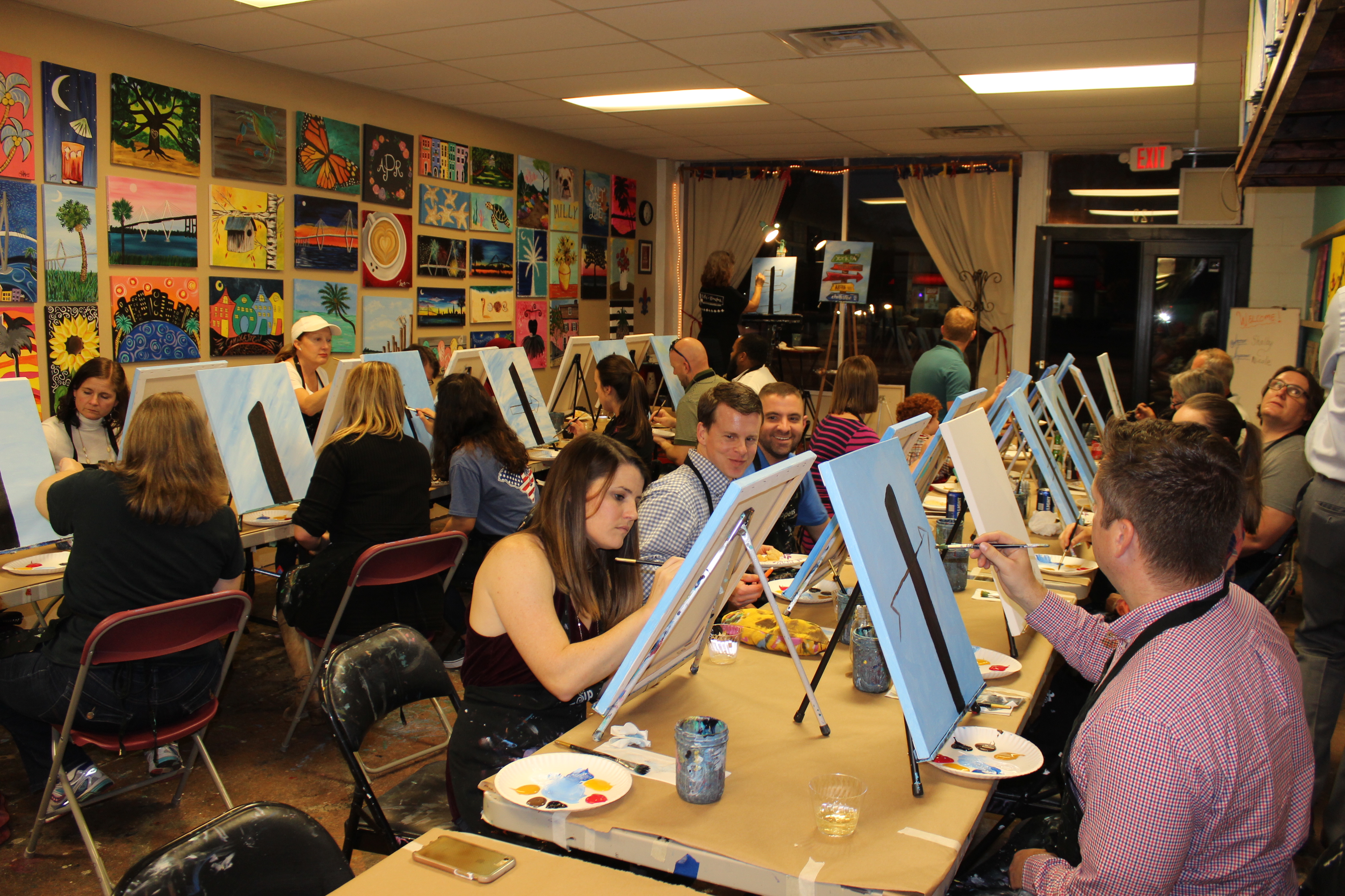 Painting social