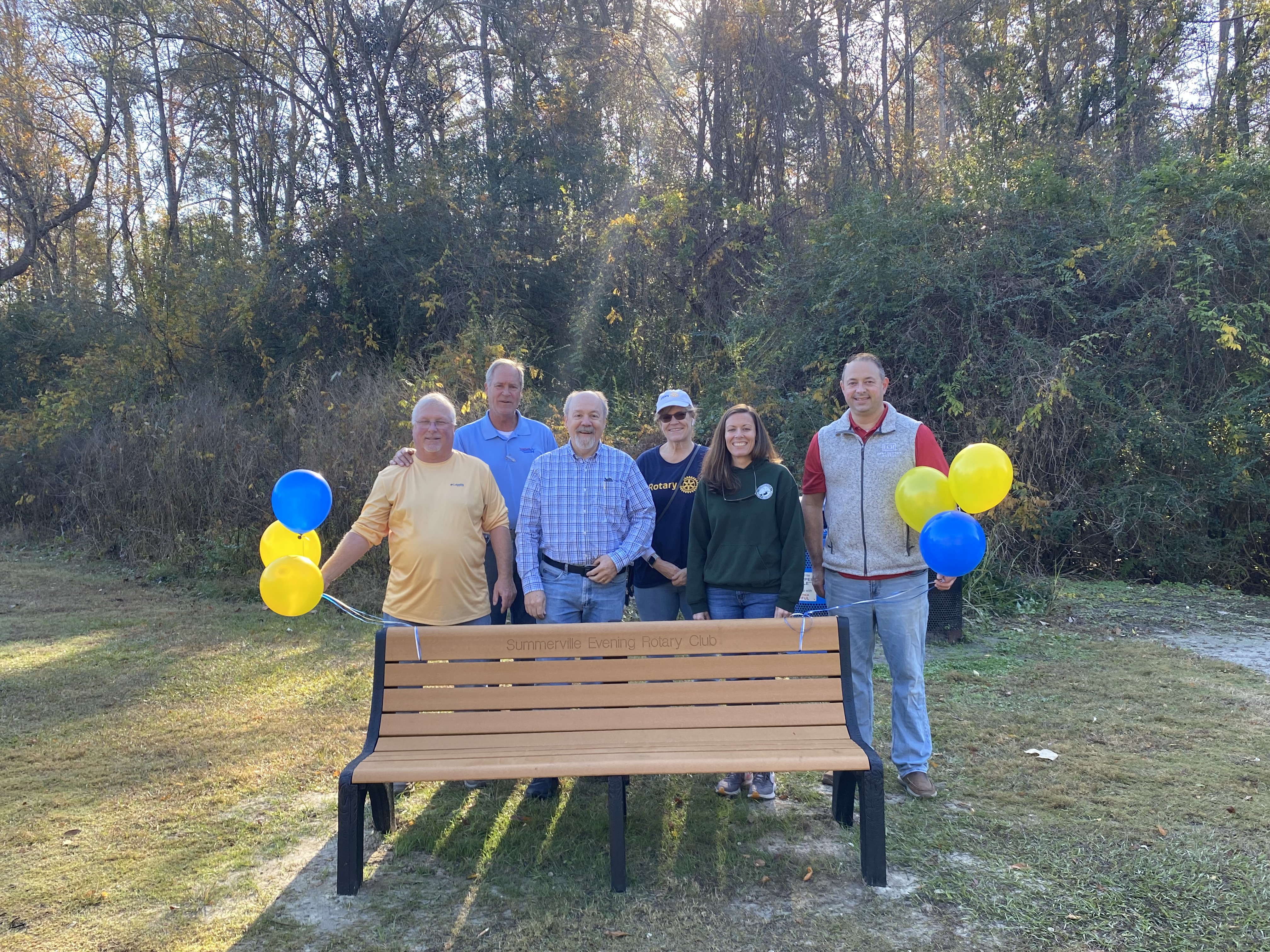 Park bench building